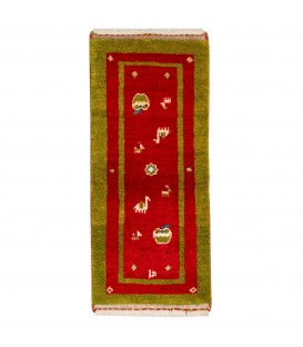 Персидский габбе ручной работы Бакхтиари Код 152041 - 51 × 118