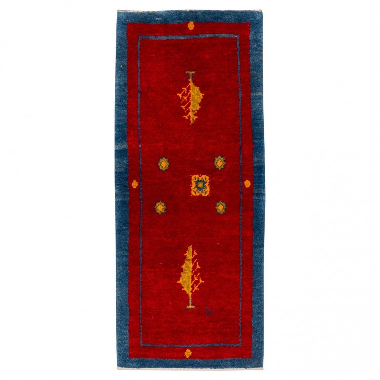 Персидский габбе ручной работы Бакхтиари Код 152042 - 65 × 160