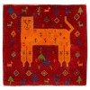 Персидский габбе ручной работы Бакхтиари Код 152052 - 87 × 87