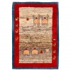 Персидский габбе ручной работы Бакхтиари Код 152062 - 105 × 150