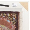 تابلو فرش دستباف طاووس قم کد 902520