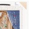 Tableau tapis persan Tabriz fait main Réf ID 902544