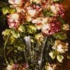 تابلو فرش دستباف گلهای صدتومانی در گلدان تبریز کد 902545
