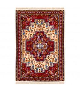 イランの手作りカーペット カシュカイ 番号 153004 - 134 × 197