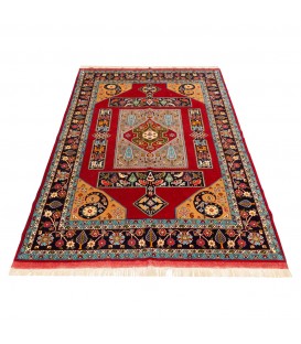 イランの手作りカーペット カシュカイ 番号 153005 - 135 × 196