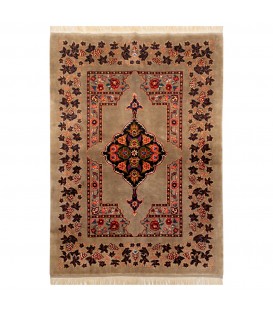 イランの手作りカーペット カシュカイ 番号 153021 - 134 × 190