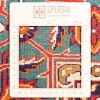 Tappeto persiano Qashqai annodato a mano codice 153033 - 142 × 200