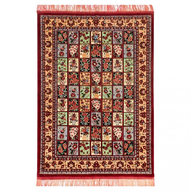 Персидский ковер ручной работы Бакхтиари Код 153035 - 138 × 195