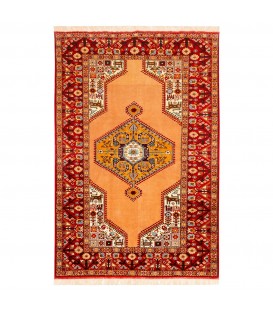 イランの手作りカーペット カシュカイ 番号 153051 - 138 × 206