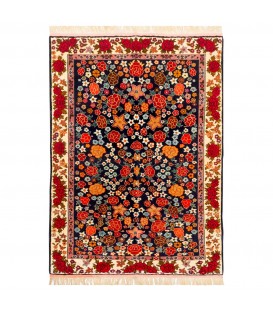 イランの手作りカーペット サナンダジ 番号 153060 - 108 × 147