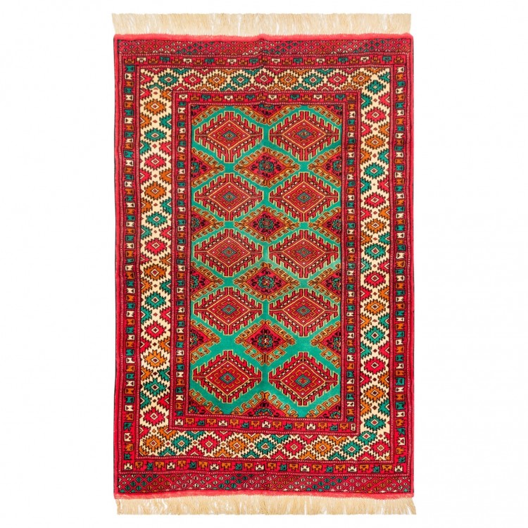 El Dokuma Halı Türkmen 153063 - 100 × 155