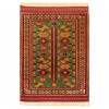 Tappeto persiano Mashhad annodato a mano codice 153064 - 110 × 153