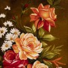 イランの手作り絵画絨毯 タブリーズ 番号 902579