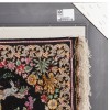 Tableau tapis persan Qom fait main Réf ID 902620