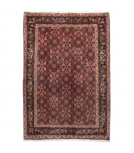 イランの手作りカーペット ビジャール 番号 705132 - 100 × 147