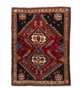 イランの手作りカーペット カシュカイ 番号 705135 - 117 × 150