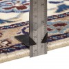 فرش دستباف قدیمی یک متری نائین کد 705136