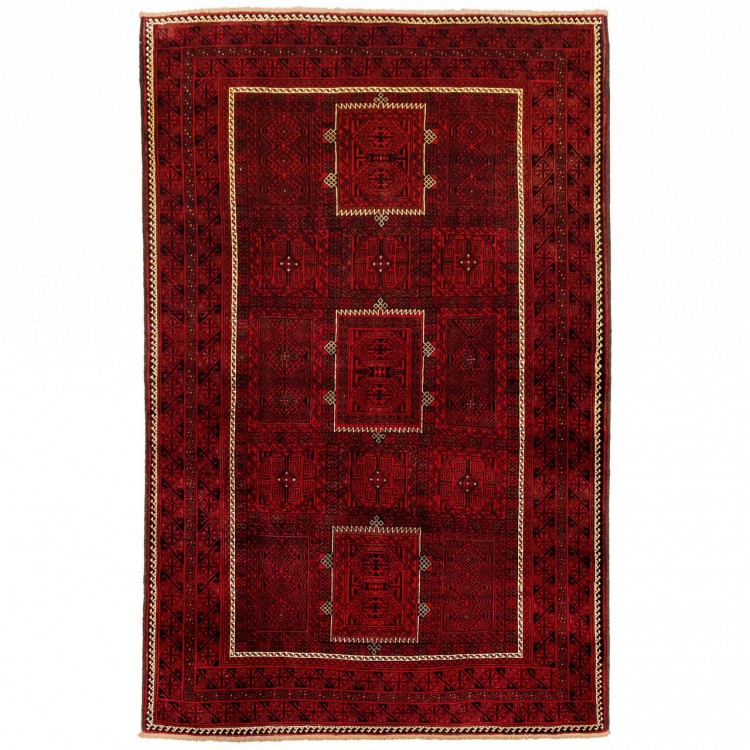 Персидский ковер ручной работы Балуч Код 705021 - 200 × 298