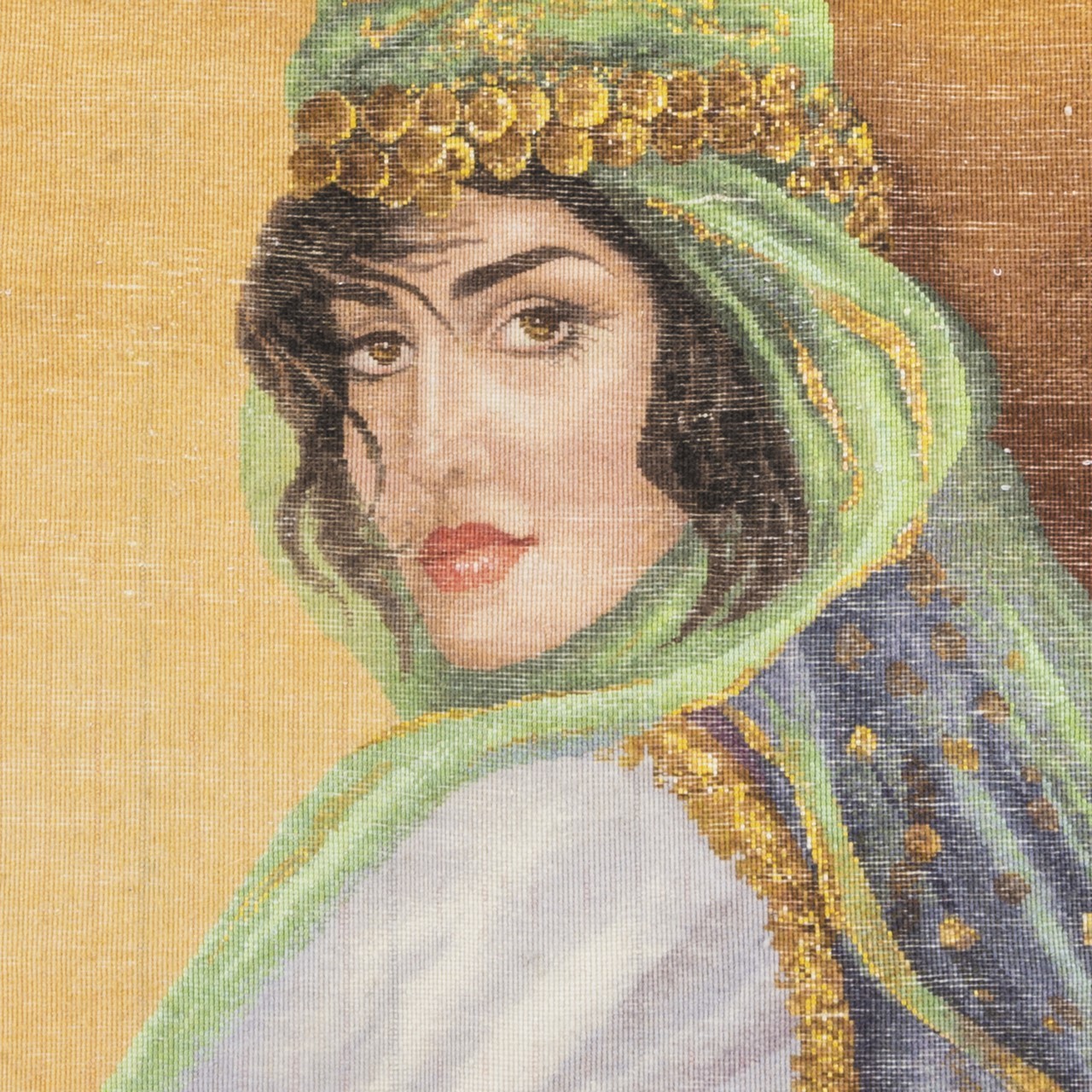Pictorial Tabriz Carpet Ref : 901303
