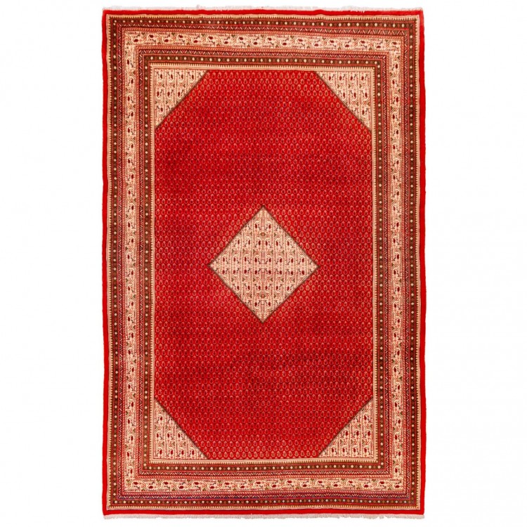 Персидский ковер ручной работы Арак Код 705076 - 230 × 358