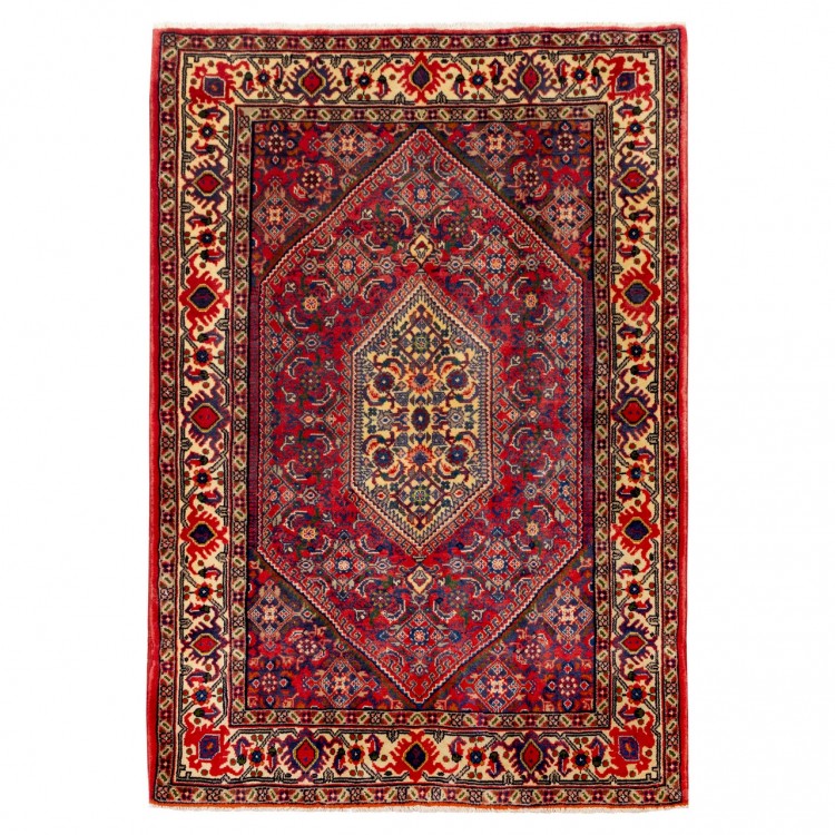 イランの手作りカーペット ビジャール 番号 705129 - 105 × 150