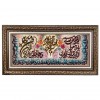Tableau tapis persan Tabriz fait main Réf ID 901314