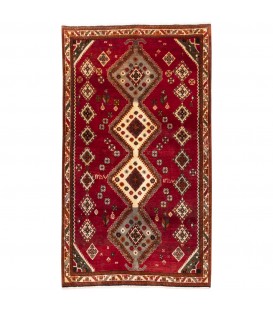 イランの手作りカーペット カシュカイ 番号 705175 - 140 × 245