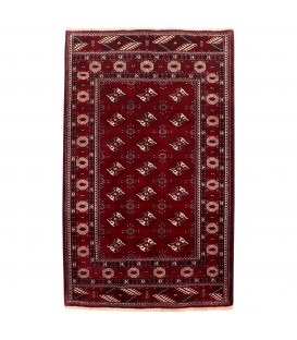 Персидский ковер ручной работы туркменский Код 154111 - 123 × 194