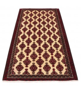 イランの手作りカーペット バルーチ 番号 154133 - 98 × 190