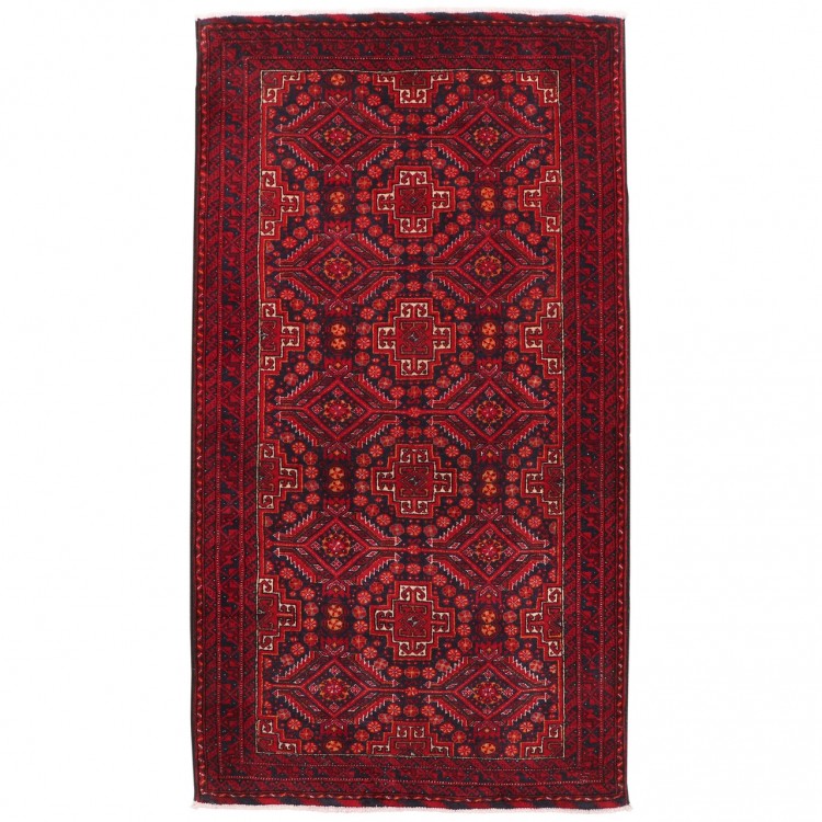 イランの手作りカーペット バルーチ 番号 154138 - 82 × 148