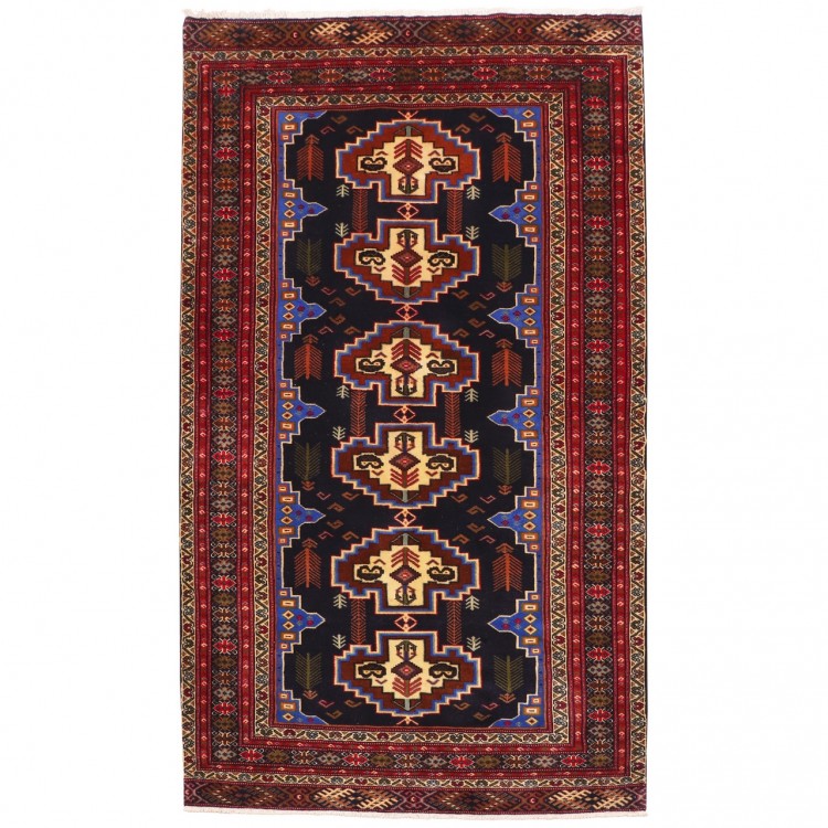イランの手作りカーペット トルクメン 番号 154139 - 147 × 243