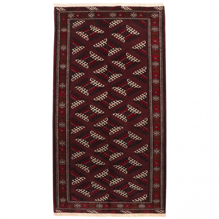 Handgeknüpfter Turkmenen Teppich. Ziffer 154146