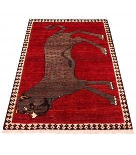 イランの手作りカーペット シラーズ 番号 154154 - 100 × 148