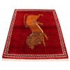 فرش دستباف قدیمی ذرع و نیم شیراز کد 154155