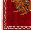 イランの手作りカーペット シラーズ 番号 154155 - 113 × 134