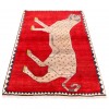 فرش دستباف قدیمی ذرع و نیم شیراز کد 154157