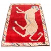 فرش دستباف قدیمی ذرع و نیم شیراز کد 154161