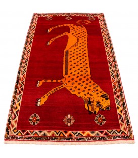 イランの手作りカーペット シラーズ 番号 154165 - 110 × 190