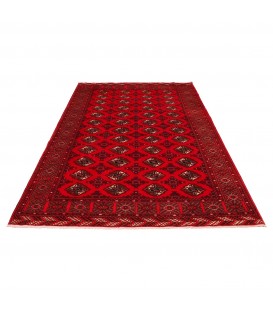 فرش دستباف قدیمی شش و نیم متری ترکمن کد 154013