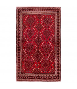 イランの手作りカーペット アフシャー 番号 154016 - 198 × 305