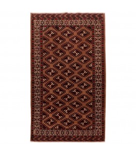 土库曼人 伊朗手工地毯 代码 154035
