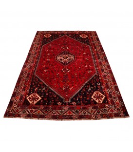 فرش دستباف قدیمی شش و نیم متری شیراز کد 154075
