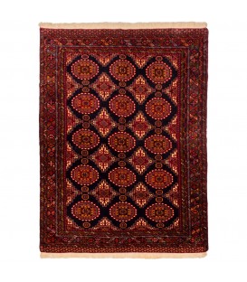 Tappeto persiano turkmeno annodato a mano codice 156020 - 133 × 175