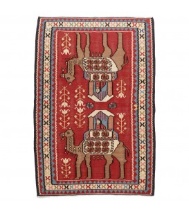 Персидский килим ручной работы Курдистан Код 156047 - 97 × 143