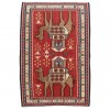 Kilim persiano Kurdistan annodato a mano codice 156047 - 97 × 143