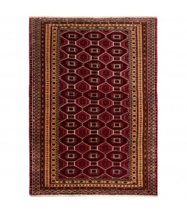 イランの手作りカーペット トルクメン 番号 156067 - 103 × 143