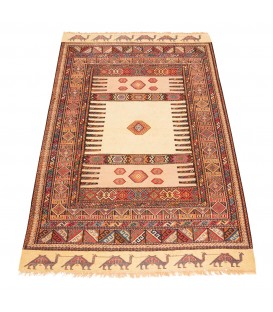 Персидский килим ручной работы Курди Код 156076 - 102 × 173