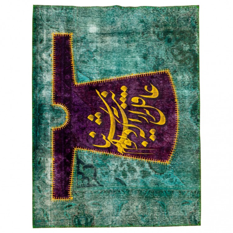 Tappeto persiano Tabriz annodato a mano codice 156086 - 134 × 178