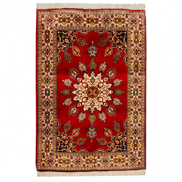 イランの手作りカーペット タブリーズ 番号 156089 - 64 × 94