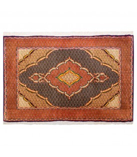 イランの手作りカーペット タブリーズ 番号 156091 - 92 × 60